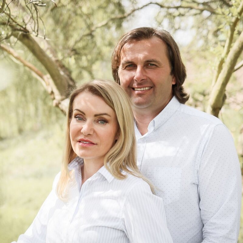 Lenka a Marcel Klausovi
